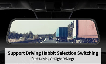 4K HD Car DVR Touch Screen Carplay & Android Auto Dash Cam Night Vision Video Recorder Driving Recorder