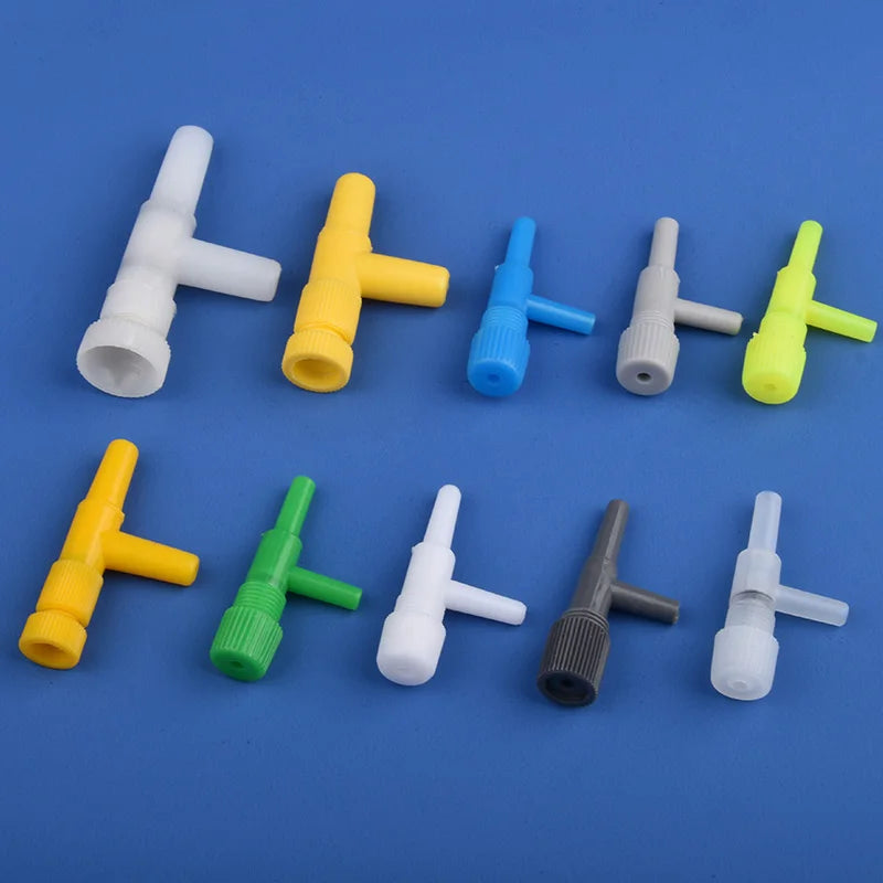 5/10/20pcs Aquarium Air Flow Control Valve Tap Fish Tank Air Water Flow Regulator Hose Connector Control Valve Oxygen Tube