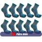 1/5 Pairs Colorful 5 Finger Socks Business Man Cotton Striped Young Casual Sweat-Absorbing Happy Party Dress Toe Short Socks