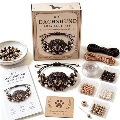 DIY Beaded Bracelet Making Kit,All in 1 Jewelry Making Set Beginner-Friendly Beaded Animal Making Kits,(Non Finished Products)