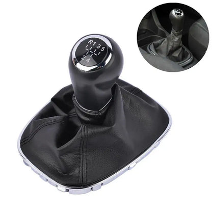 Car Accessories For Opel/Vauxhall Corsa D S07 E X15 Hatchback Van 5/6 Speed Manual Gear Shift Knob Shifter Gaiter Boot Cover