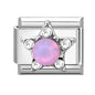 Wholeasle Shiny Zircon Shell Love Heart Devil Eyes Italian Charm Links Fit 9mm Stainless Steel Bracelet Women Jewelry DIY Making