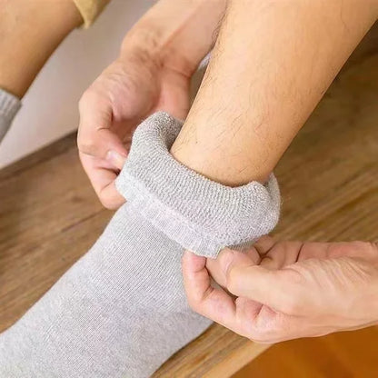 4Pairs/Lot Men's Winter Super Thick Thermal Socks Wool Men Women Solid High Quality Merino Wool Socks Cold Snow Warm Wool Socks