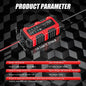 Motorcycle Battery Charger 6V/12V Auto Charging Maintainer Trickle Charger for Car Battery for Boat RV Truck Lawn Mower Golf