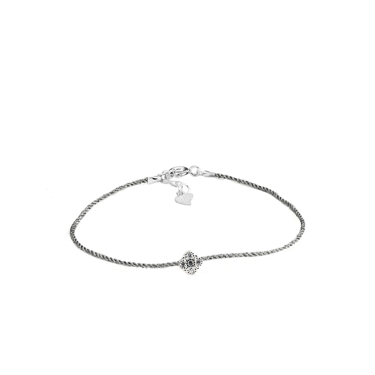 La Monada Red Thread For Hand Women's 925 Sterling Silver Bracelets Square Zircon Red String Rope Jewelry Bracelets For Women
