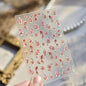 Shell Light Starfish Shell Nail Stickers Cute Starfish Decorative Stickers For Nails DIY 3D Self Adhesive Summer Manicure Decals