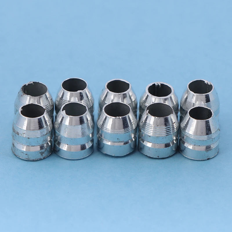 【RP3】10Pcs Round Handle Wedge Steel Hammer Handle Splitting Wedge Set For Repair Axe Claw Hammer Steel For Carpentry Maintenance