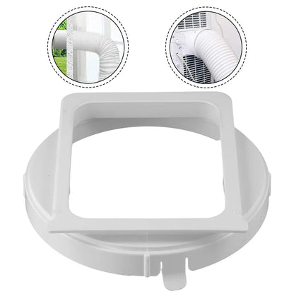 For Comfee Portable Air Conditioner Hose Adapter with Square to Round Interface 5 9 Inch Diameter Exhaust Pipe Body Connector