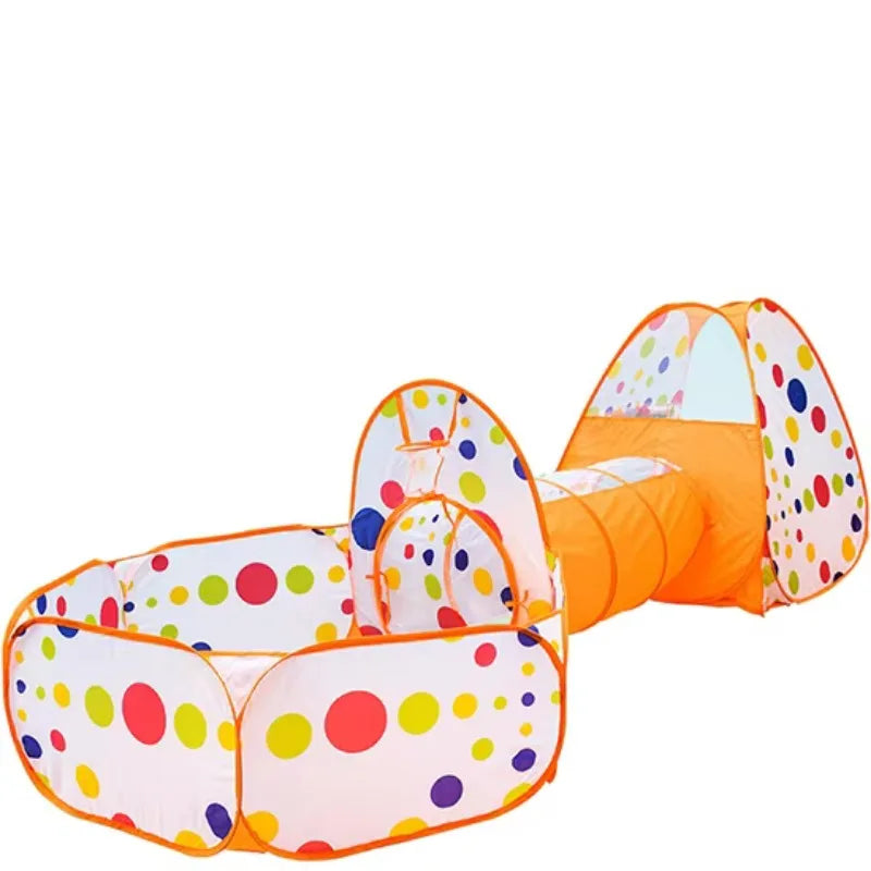 3pcs/set Children's Play Tent Ball Pit Crawling Tunnel Kid Playground Yard Outdoor Garden Toy Tent Baby Playpen Playground House