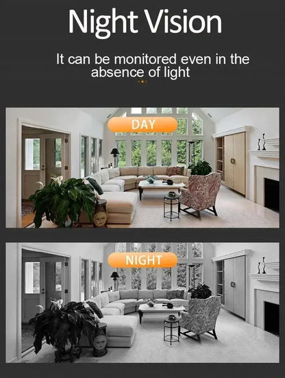 New 4K HD Mini Wireless Camera Portable Cam Night Vision Camcorder WiFi Remote Monitor Video Voice Recorder Security Camera