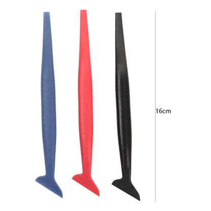 Scraper Blades Car Vinyl Wrap Tools Squeegee Rubber Seals Auto Detailing Supplie Scraper for PPF Installation Edge Pressing Gaps
