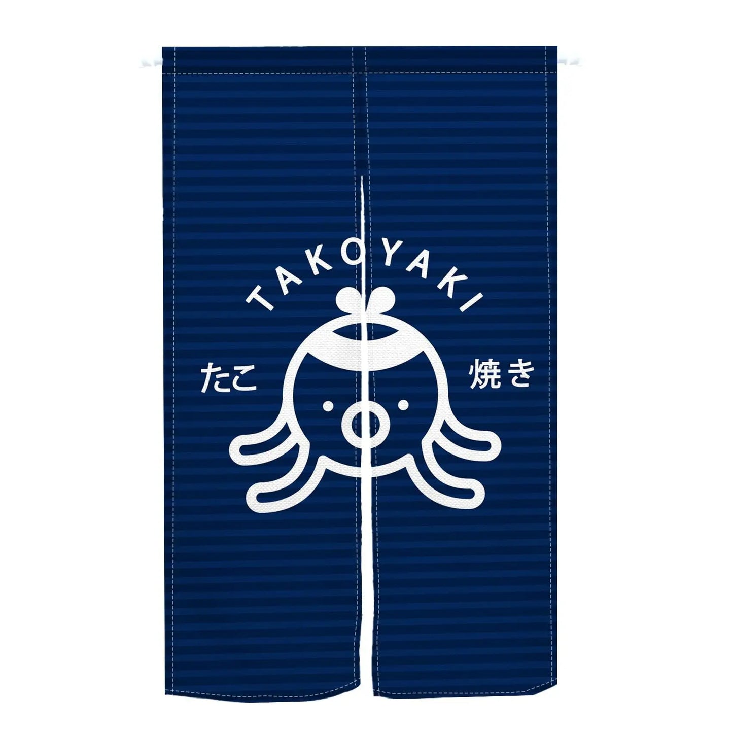 Custom Japanese Resturant Ramen Noren Curtain  Noodles Shop Kitchen Cloth Doorway Curtains Oil Smoke Proof Partition No Punching