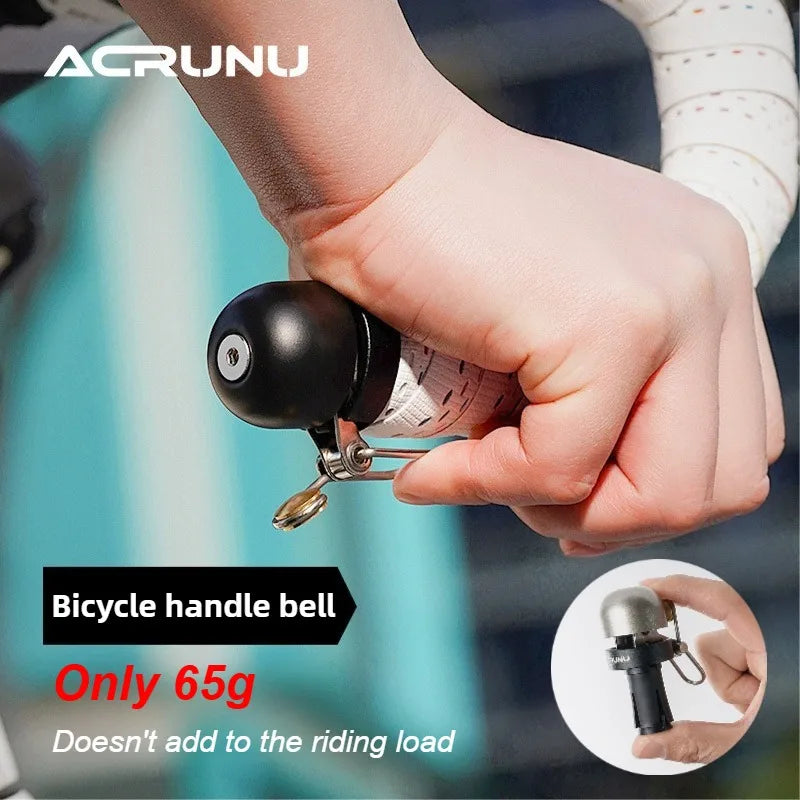 Bicycle Handle Bell Aluminum Alloy 110dB Loud Campanilla Bicicleta MTB Road Bike Safety Mini Bike Horn Cycling Accessories