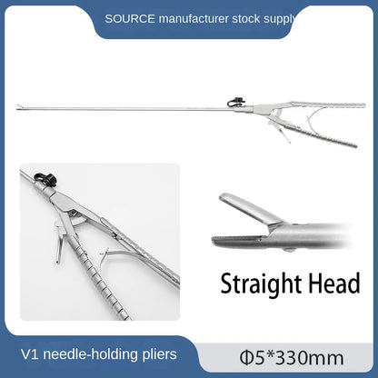 Laparoscopic  Needle Holder  Laparoscopic Training Instruments Reusable Needle Holder Forceps Teaching Simulation Tools