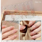 1PC Gel Nail Sticker Patch Slider Flower Gradient Color Back Glue Full Cover Waterproof Gel Nail Sticker UV Lamp Curing Manicur