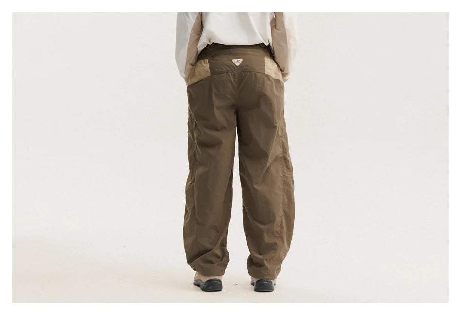 Outdoor Sports Casual Track Pants Men Women Lightweight Hiking Breathable Waterproof Quick Dry Loose Techwear Cargo Pant Trouser