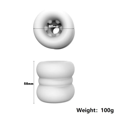 1Pcs Male Ball Stretcher Penis Lock Cock Ring Erection Delay Lasting Time Ejaculation Penis Ring Enlargement Sex Toys For Man