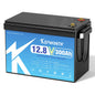 12V/24V LiFePO4 Battery with BMS - 30/50/100/120/135/300Ah for Golf Cart, Solar, RV, EV - Long Lifespan