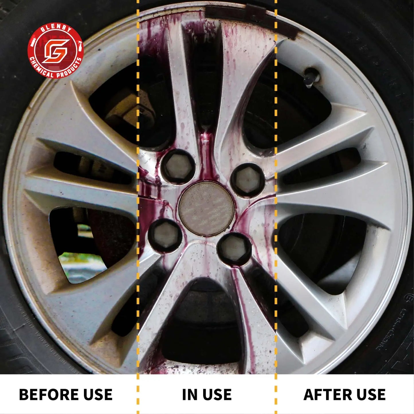 100ml Wheel Paint Iron Remover Spray Technology Professional Dust Rim Rust Cleaner Auto Detail Chemical