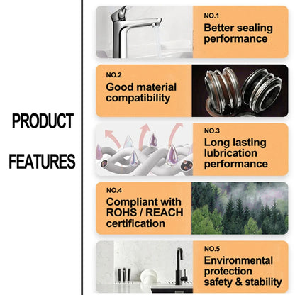 50/100g Waterproof Silicone Lubricant Grease Car Rubber Seal O-Rings Conditioner Repair Maintenance Lithium Grease Tools