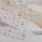 Ocean Shell Starfish Shell Conch Whale Dolphin Seahorse Coconut Tree Water Bubbles Self Adhesive Nail Art Sticker Manicure Decal