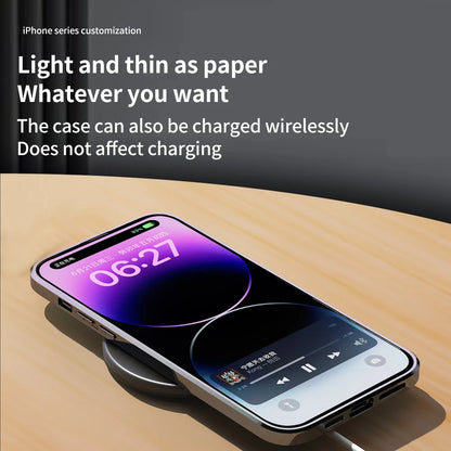 LANGSIDI Luxury Ultra Thin Shockproof Leather Case For iPhone 17 16 Pro Max 15 Plus 14 13 12 11 Air Lens Protective Cover