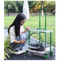 Pet Pull-Along Cart Cat Carrier, Large Capacity for Two Cats, Transparent Travel Trolley for Medium Dogs, Outdoor Pet Luggage