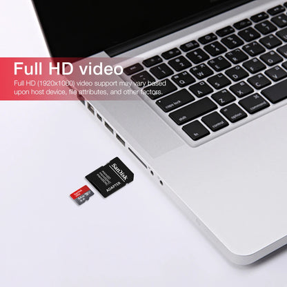 100% Original SanDisk Memory Card 256GB 128GB 64GB 32GB A1 Micro SD Card Class 10 UHS-1 TF Flash Card for Samrtphone/PC