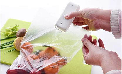 Mini Heat Bag Packaging Sealer Portable Plastic Bag Clip Sealing Machine Food Storage Seal Snack Sealing Kitchen Gadgets