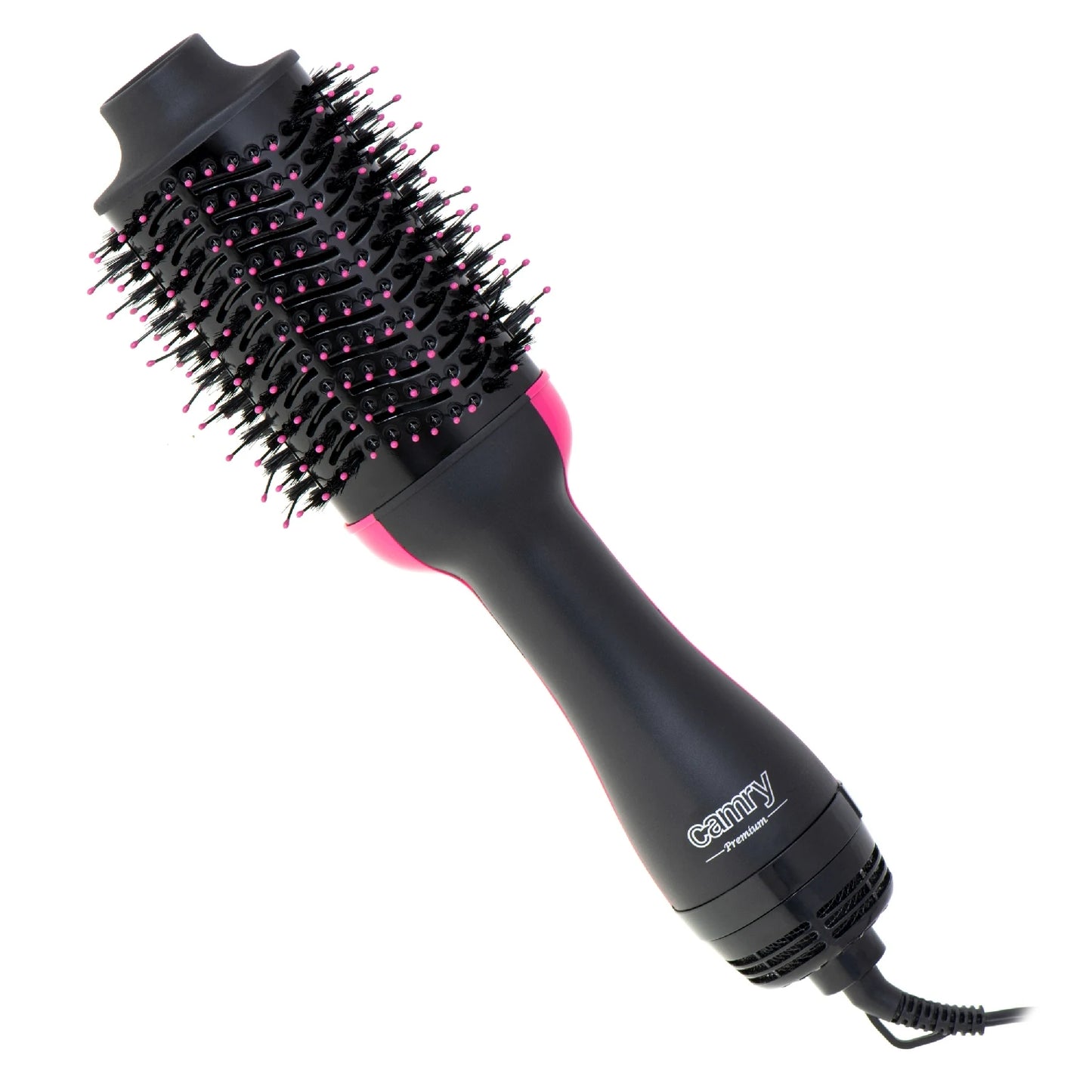 Brush Hair Dryer 1800W, 3 temperature settings, ceramic coating, swivel wire