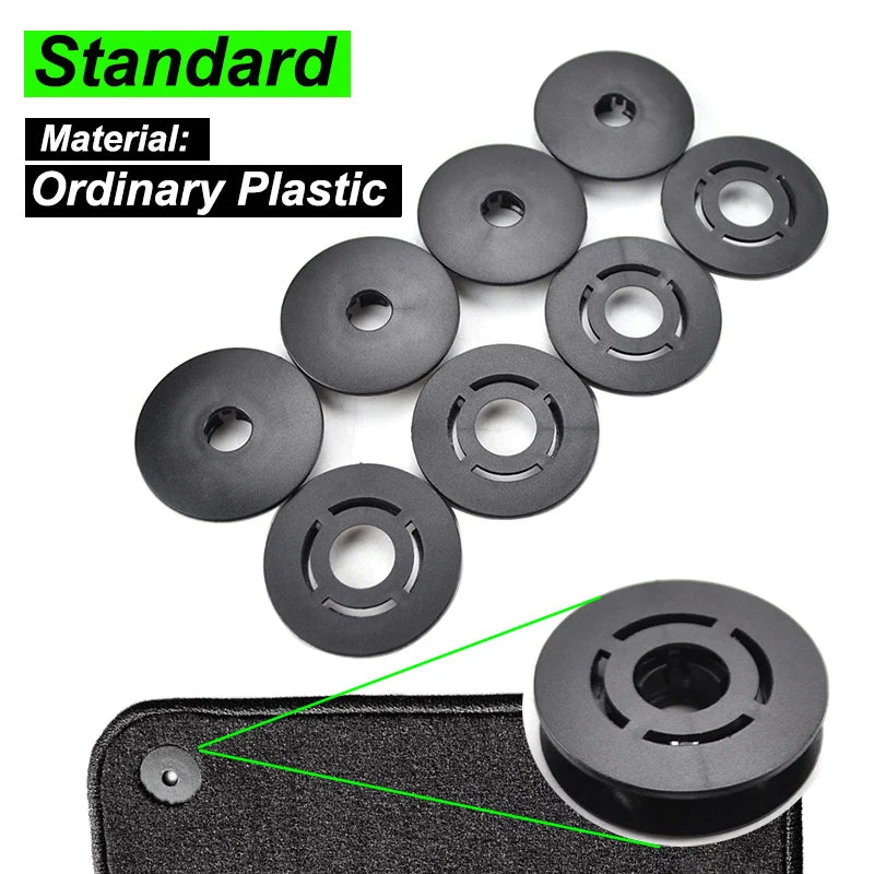Car Carpet Mat Clips Floor Holder Fixing Clamp For VW Golf 4 Polo 9n Passat Cc b7 For Audi a3 a4 a5 a6 For Skoda Octavia Superb