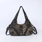 Angelkiss Women Handbags Leopard Bag Top-handle Handbag Fashion Satchel Dumpling Pack Shoulder Bag Tote Bag Hobos Large Purse