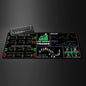 Stock Trading Chart Theme Mouse Pad Desk Mat Gaming Mat Rubber Anti-Slip Durable Desk Accessories Keyboard Desktop Pads Maus Pad