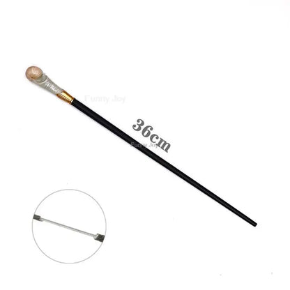 Anime Cosplay Metal Core Magic Wand Decoration Toy Accessories For Kids Bacchetta Di Plastic Magic Stick