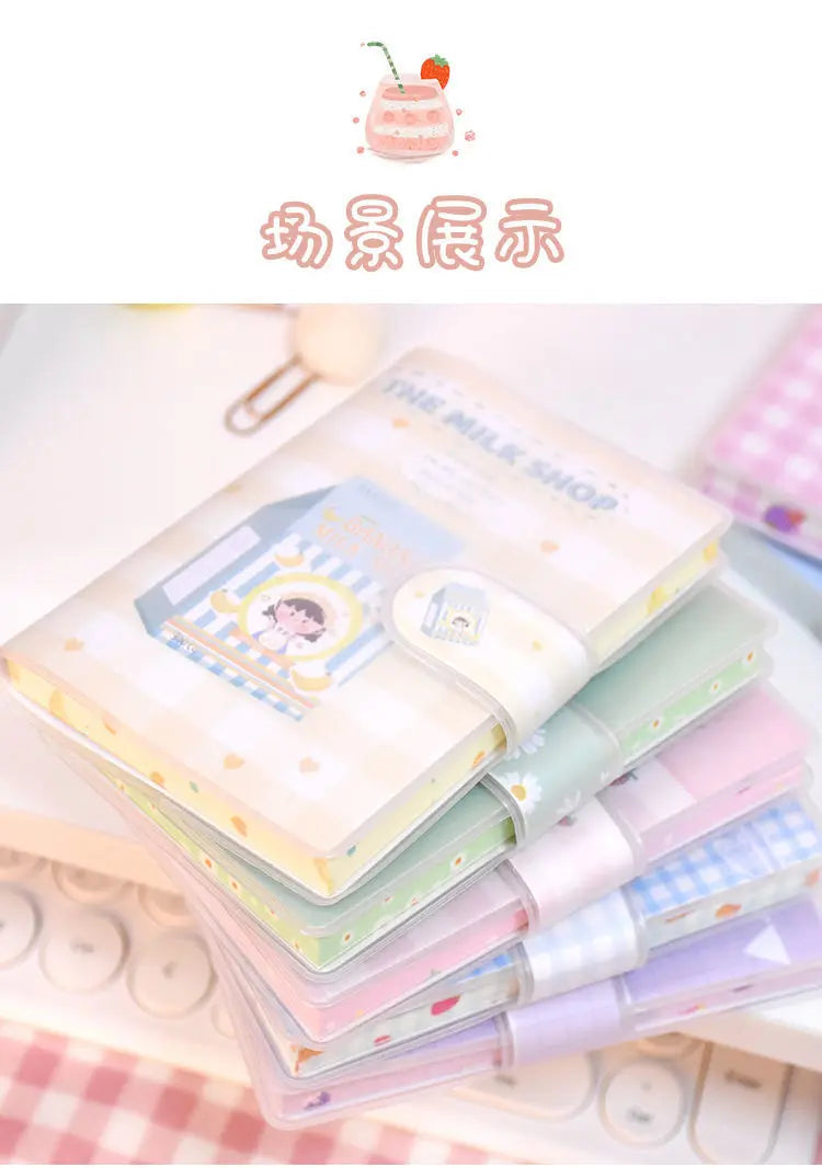 Kawaii Mini Portable Notebook Small Notepad For Daily Notes School Office Stationery Convenient To Carry Cute