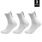 6/3/1 Pairs Men's Compression Socks Breathable Basketball Sports Cycling Socks Moisture Wicking High Elastic Tube Socks