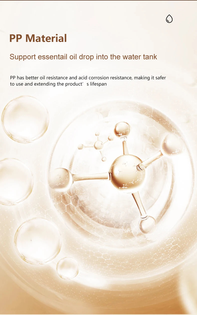 Essential Oil Aroma Diffuser Fragrance Cool Mist Difusor USB Powered Ultrasonic Air Humidifier with 7 Color LED Lights