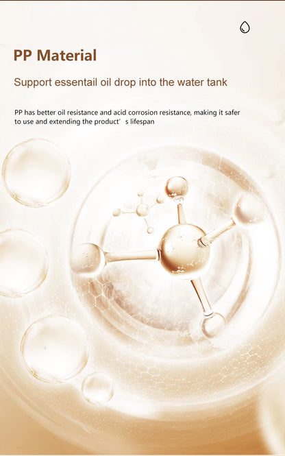 Essential Oil Aroma Diffuser Fragrance Cool Mist Difusor USB Powered Ultrasonic Air Humidifier with 7 Color LED Lights