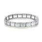 Hapiship 2024 Women's Jewelry 9mm Width Itanlian Elastic Star Heart Butterfly Charm Bracelet Fashion Stainless Steel Bangle ST-