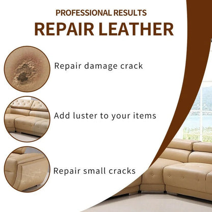 20ml Leather Repair Gel Filler Cream Restore Car Seat Sofa Scratch Scuff Hole