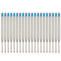 5/10/20pcs L:3.9 In Ballpoint Pen Refills for Parker Pens Medium Point blue red Black Ink Rods for Writing Office Stationery