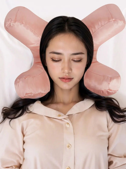 Anti Wrinkles-Aging Pillow Beauty Pillow Face Pillow for Beauty Sleep Back Sleep Pillow with a Free Pillow Case