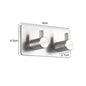 Stainless Steel Self-Adhesive Hooks Towel Holder Coat Hooks Strong Hardware Hanging Hook Metal Sticky Hooks Bathroom Accessories