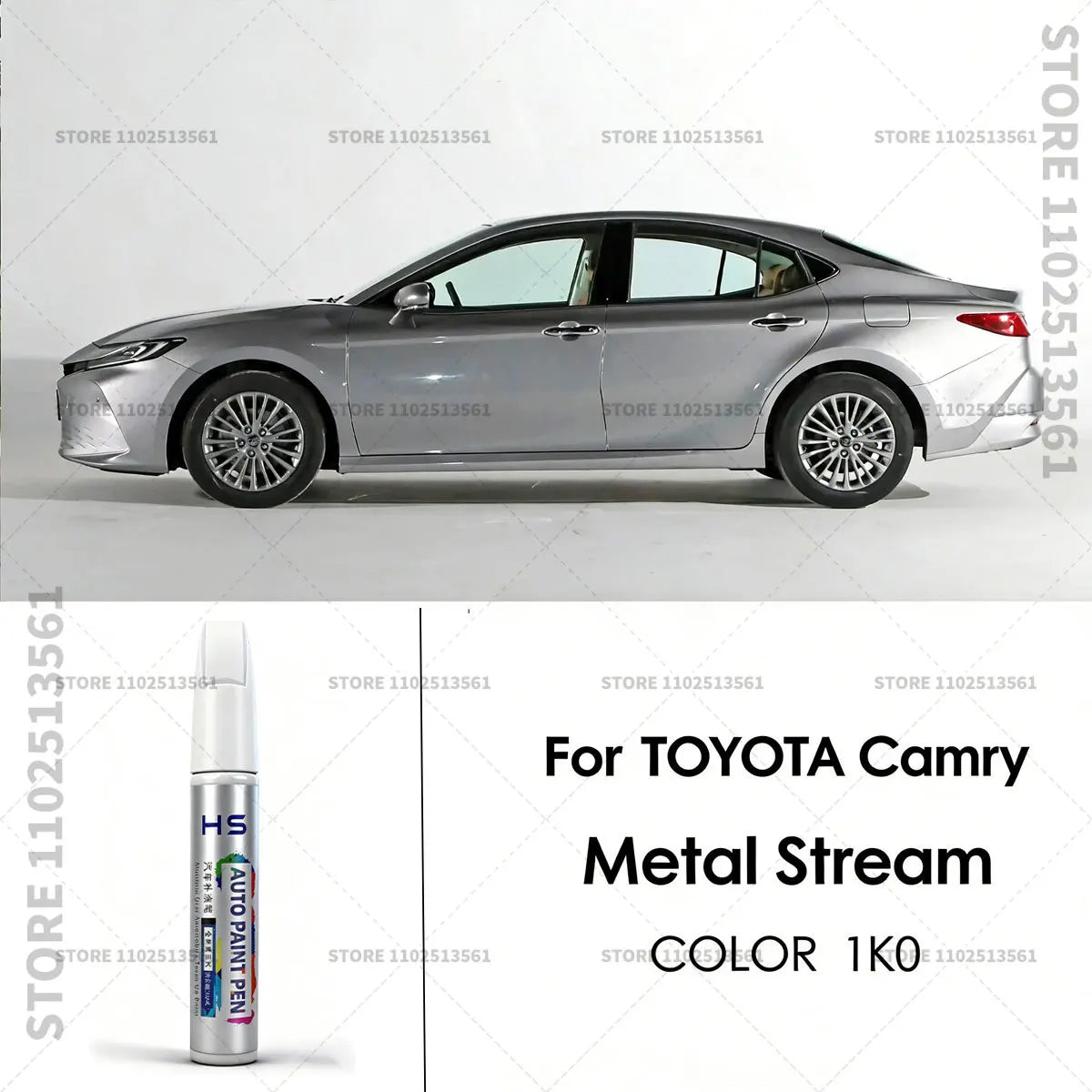 For Toyota Camry Paint Repair Pen Touch Up Scratch Remover DIY Car Accessories White 070 Blue 8W7 Black 209 202 220 Gold 5B2