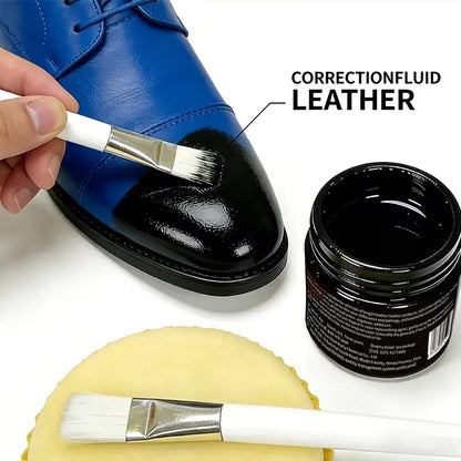 Leather Recoloring Balm, Brown Leather Dye for Shoes, Furniture & Bags（30g）