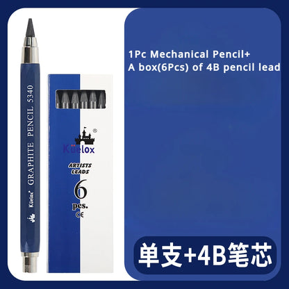 Sketch up 5.6mm Mechanical Graphite Pencil Clutch with Built Sharpener for Woodworking Architect Art Painter Drawing Drafting