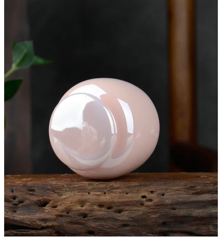 Household Mini Pet Ash Jar Moisture Proof Ceramic Claw Seal Jar Animal Funeral Urn Pet Nostalgia Ornament Portable Ash Box