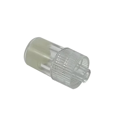 50/100Pcs 2 Color Yellow Transparent Disposable Sterile Heparin Cap Veterinary Animal Lab IV Cannula Infusion Lock Connector