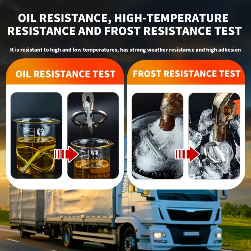 Car Fuel Tank Adhesive: High-Temp Sealant for Truck Radiators & Motorcycle Oil Leaks