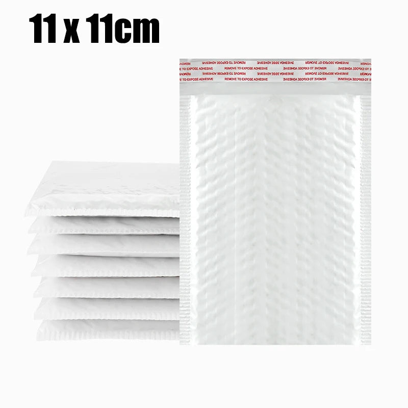 Universal Shipping Bags White Foam Envelope Adhesive Mailing Waterproof Bag Padded Envelopes for Magazine Lined Bubble Mailer